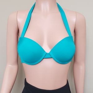 Massimo • Teal Push-Up Bikini Top Size S